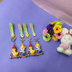 Load image into Gallery viewer, Teddy And Duck Theme Keychain. - TinyBo
