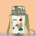 Load image into Gallery viewer, Transparent Sipper Water Bottle(670ml)
