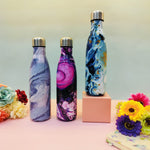 Load image into Gallery viewer, Marble Print Steel Water Bottle 500ML - TinyBo
