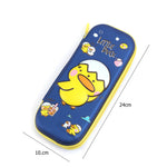 Load image into Gallery viewer, Printed Little Duck Love Sleep Hard Top Pencil Case.
