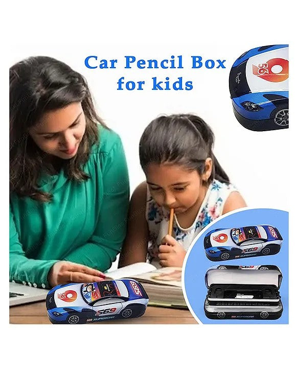 Stylish Car Shaped Pencil Box - TinyBo