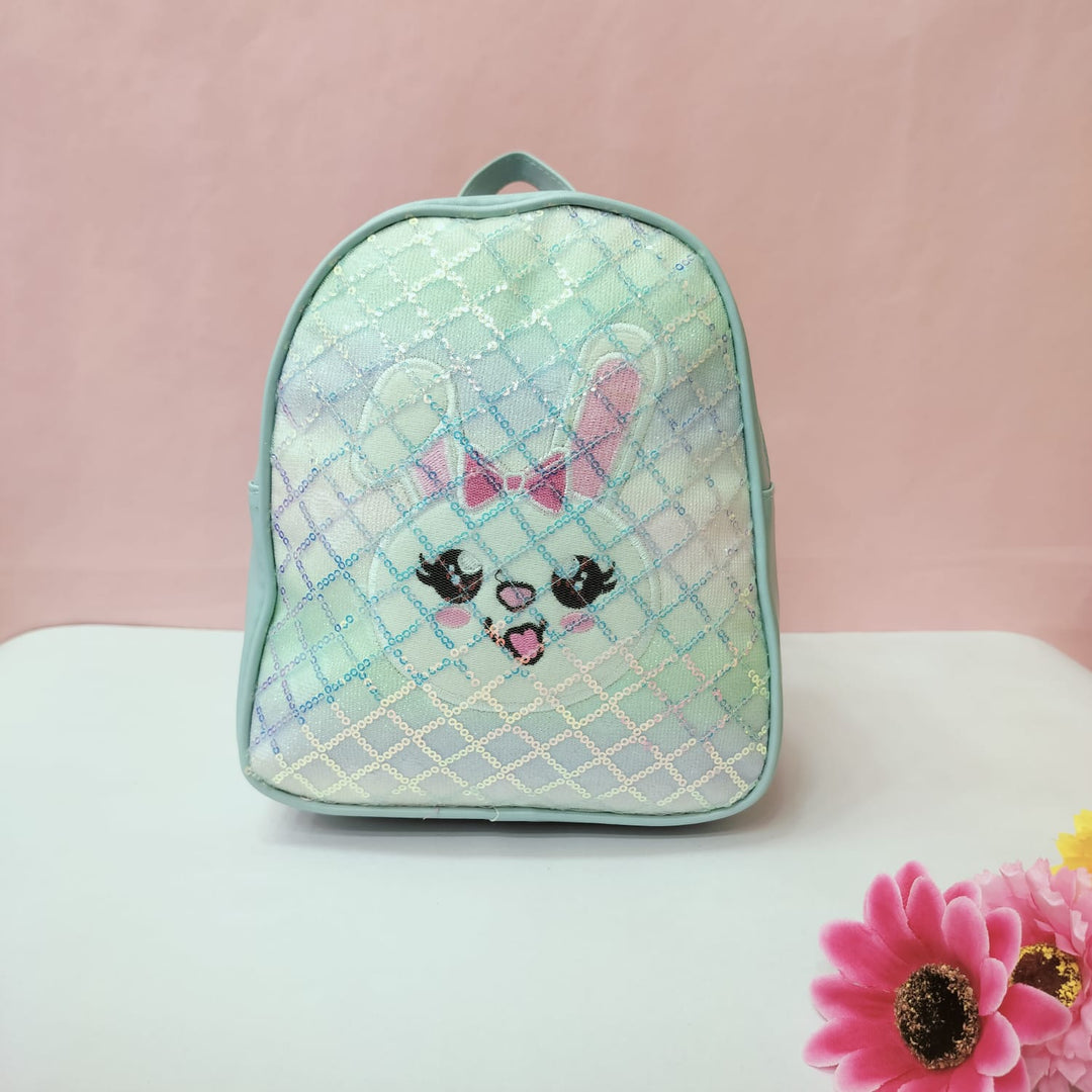 Printed Rabbit Mini Backpack. - TinyBo