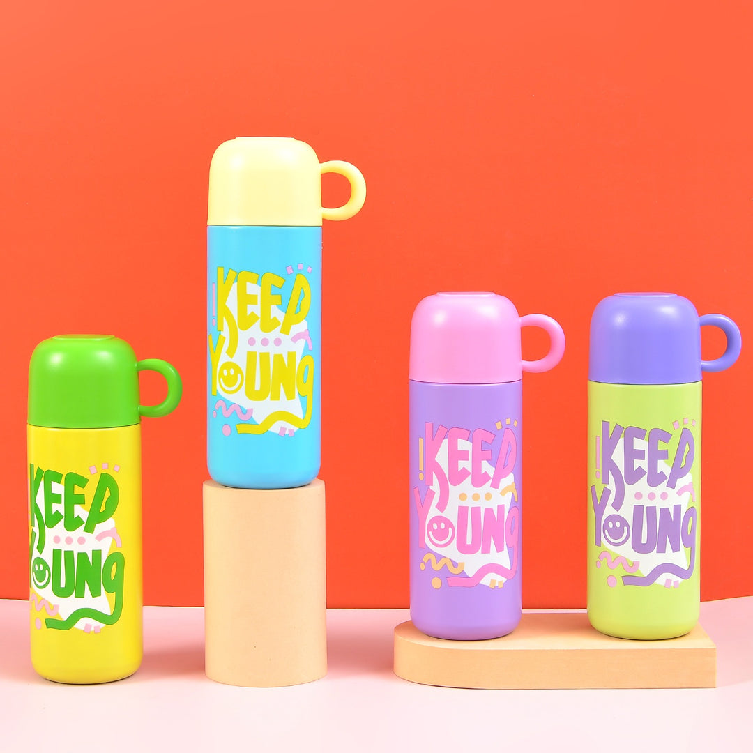 Keep Young Printed  Vacuum Flask.(500mL)