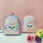 Load image into Gallery viewer, Printed Rabbit Mini Backpack. - TinyBo
