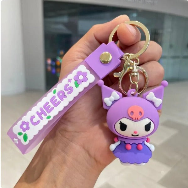 Mini Cute Chracters Keychains. - TinyBo