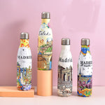 Load image into Gallery viewer, Spain, Madrid and Toledo heritage design Water bottle.(500mL)
