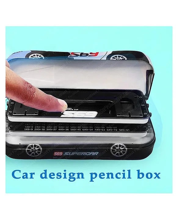 Stylish Car Shaped Pencil Box - TinyBo