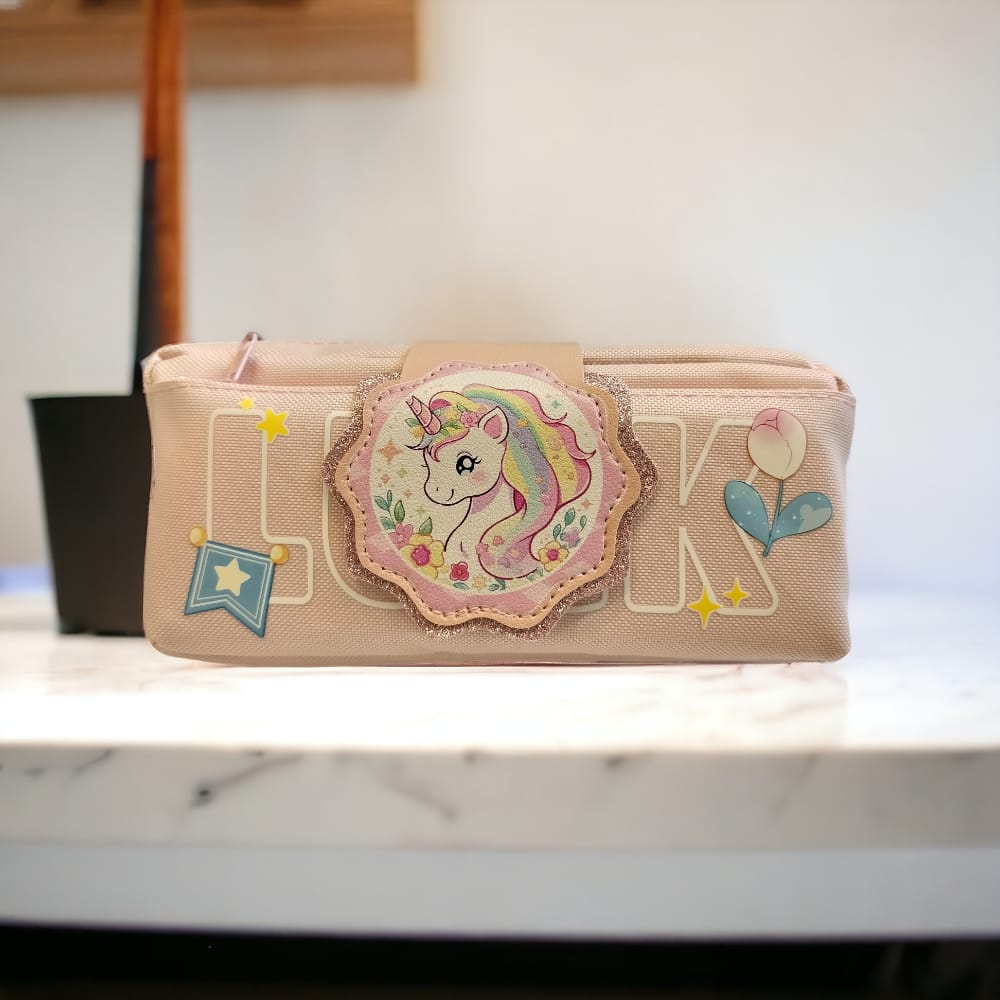 Magical Unicorn Pouch With Dual Chain