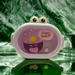 Load image into Gallery viewer, Frog Theme Lunch Box With Cutlery. - TinyBo
