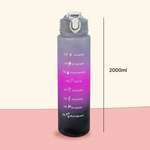 Load image into Gallery viewer, 3 In 1 Trendy Motivational Tumbler Water Bottle (2000ml,900ml,300ml
