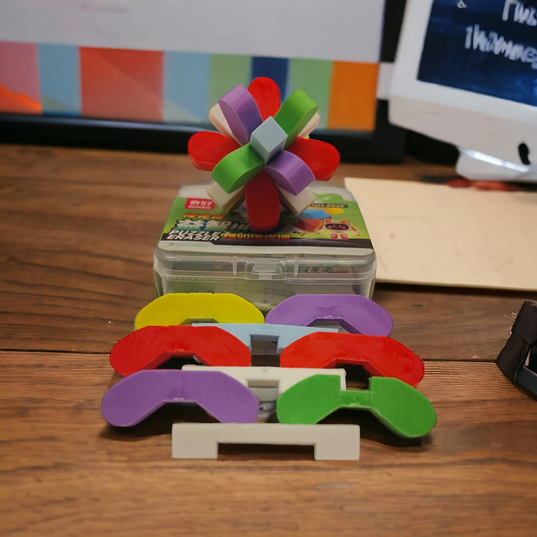 PuzzlePlay Eraser Set.