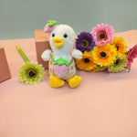 Load image into Gallery viewer, Traveling Duckling Plush Keychain. - TinyBo
