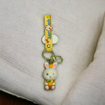 Load image into Gallery viewer, Bunny Theme Cute  Keychain.
