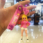 Load image into Gallery viewer, Cute Barbie Girl Keychain – Kawaii Cartoon Bag Charm for Girls
