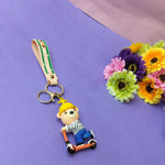 Load image into Gallery viewer, Teddy And Duck Theme Keychain. - TinyBo
