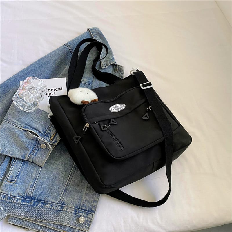 Trendy Multi-Pocket Tote Bag for Women 
