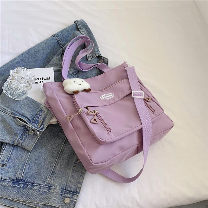 Trendy Multi-Pocket Tote Bag for Women 