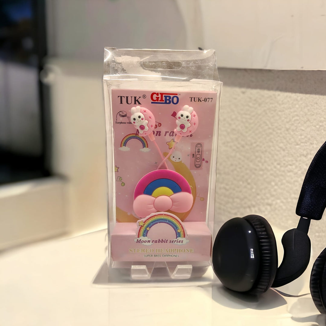 Cute Bunny Earphones