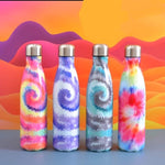 Load image into Gallery viewer, Tie dye steel water bottle.(500ml)
