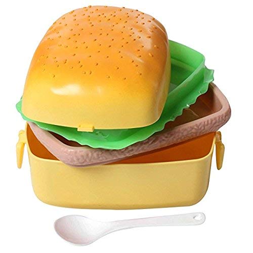 Hamburger Theme Lunchbox. - TinyBo