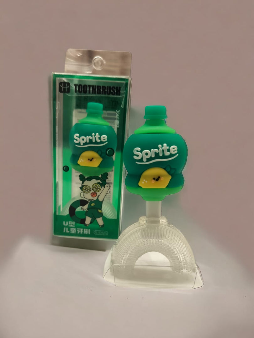 Soft Drink Theme Soft Braces U-Shape Mini Brush. - TinyBo