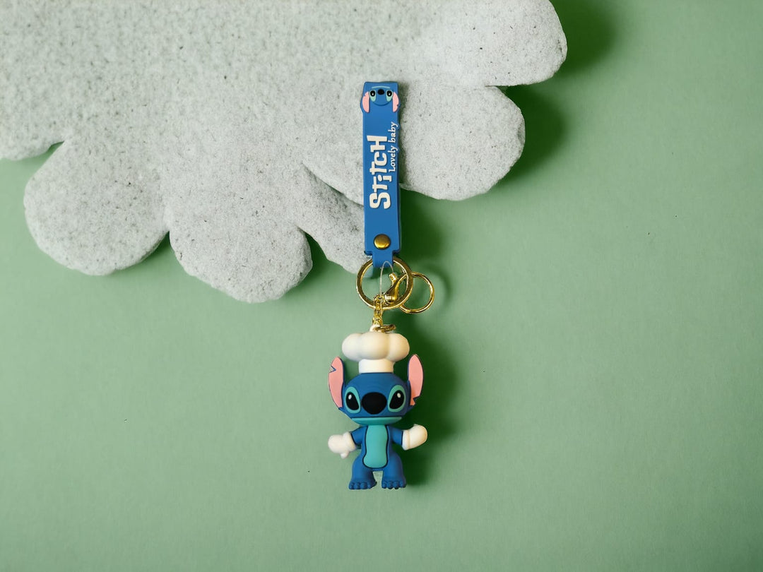 Silicone Stitch Keychain. - TinyBo