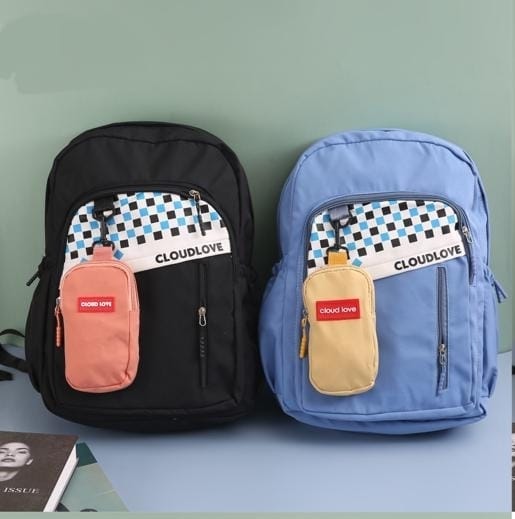 2 in 1 Backpack And Coin Pouch.