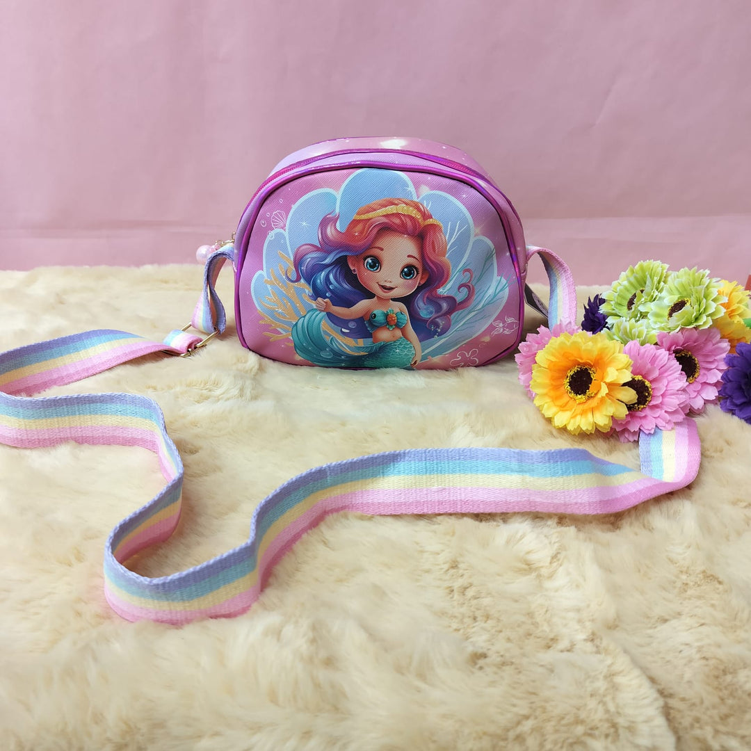 Mermaid Theme Sling Bag. - TinyBo