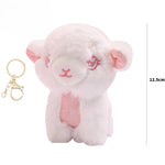 Load image into Gallery viewer, Small Sheep Soft Toy Keychain. - TinyBo
