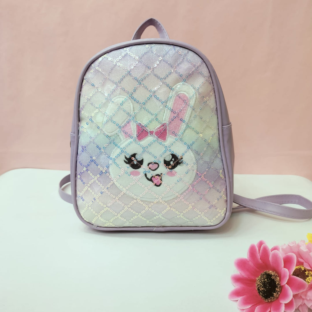 Printed Rabbit Mini Backpack. - TinyBo