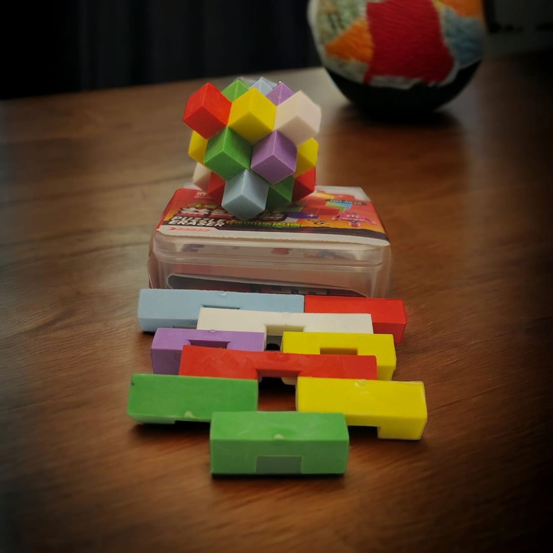 PuzzlePlay Eraser Set.