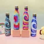 Load image into Gallery viewer, Tie dye steel water bottle.(500ml) - TinyBo
