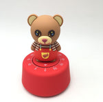 Load image into Gallery viewer, Shiny Teddy Timer Clock. - TinyBo
