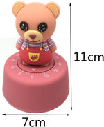 Load image into Gallery viewer, Shiny Teddy Timer Clock. - TinyBo
