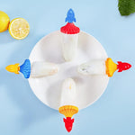 Load image into Gallery viewer, Rocket Design 6pc Ice Candy Mold/Popsicle Maker. - TinyBo
