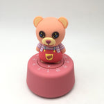 Load image into Gallery viewer, Shiny Teddy Timer Clock. - TinyBo
