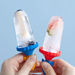 Load image into Gallery viewer, Rocket Design 6pc Ice Candy Mold/Popsicle Maker. - TinyBo
