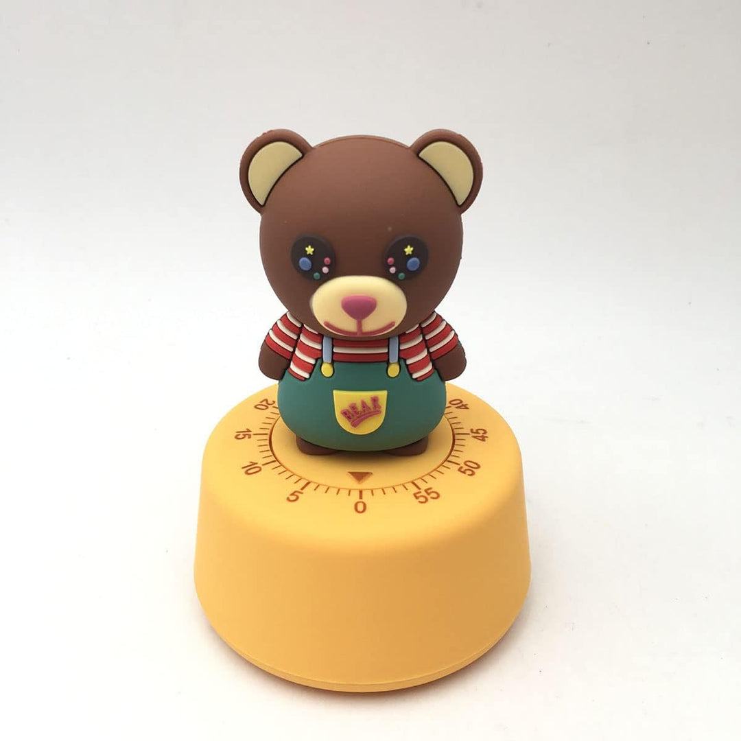 Shiny Teddy Timer Clock.