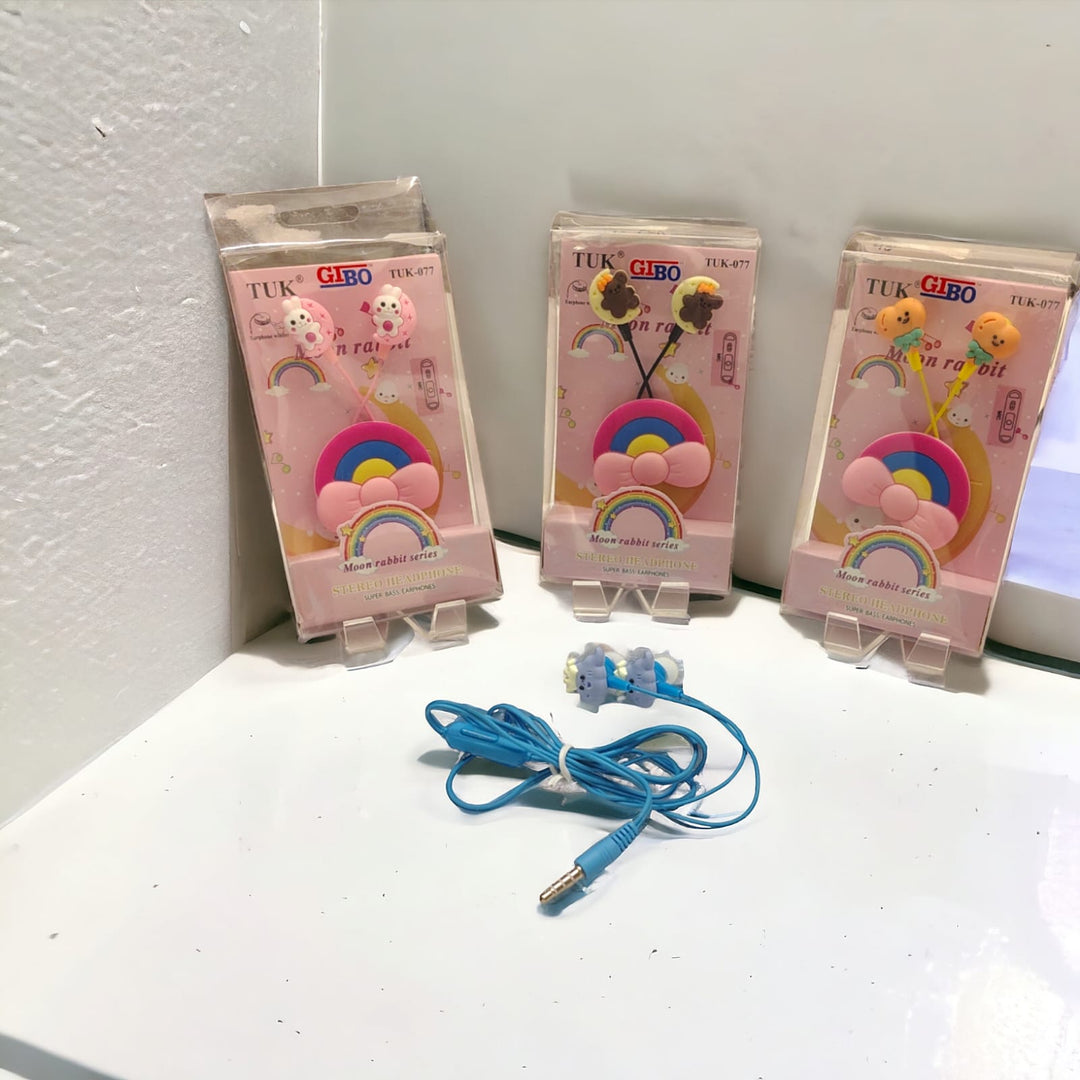 Cute Bunny Earphones