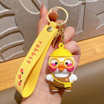 Load image into Gallery viewer, Cartoon Theme Duck Keychain.
