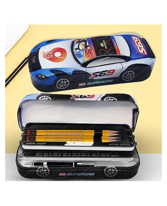 Stylish Car Shaped Pencil Box