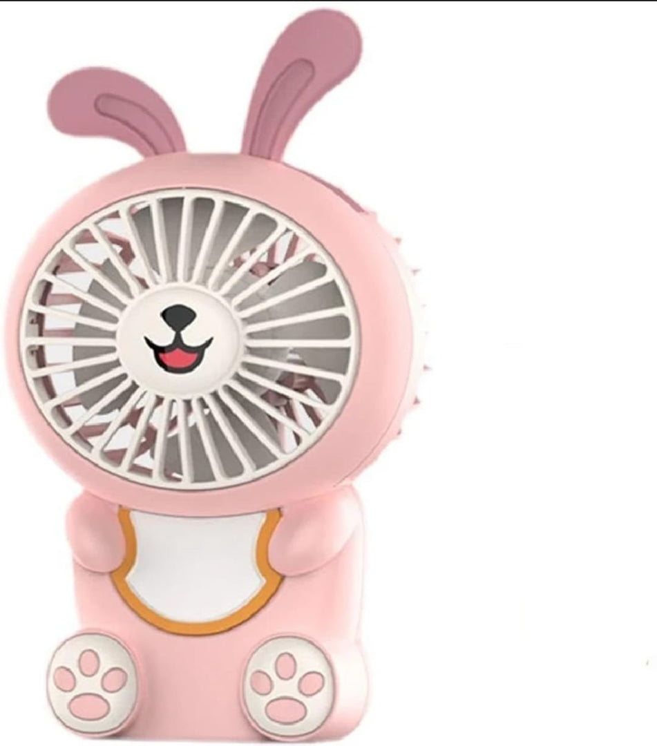 Portable Handheld Fan for Kids – Rechargeable Mini Desk Fan