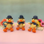 Load image into Gallery viewer, Magician Duckling Theme Plush Keychain. - TinyBo
