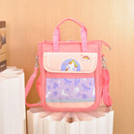 Load image into Gallery viewer, Kids Cartoon Tote Bag – Multi-Functional School &amp; Travel Tote with Shoulder Strap
