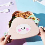 Load image into Gallery viewer, Lovely Cloud Shape Lunch Box With Cutlery.(1500mL)
