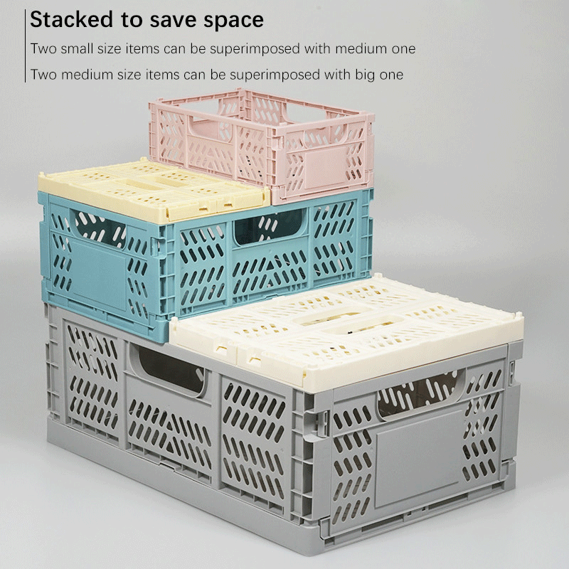 Trendy houseware utility basket crate.