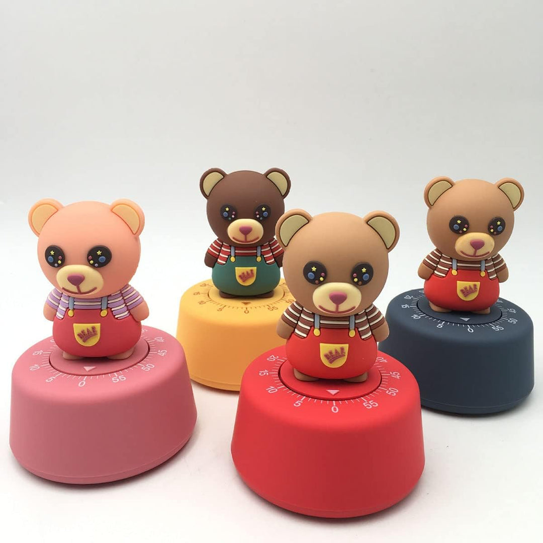 Shiny Teddy Timer Clock. - TinyBo