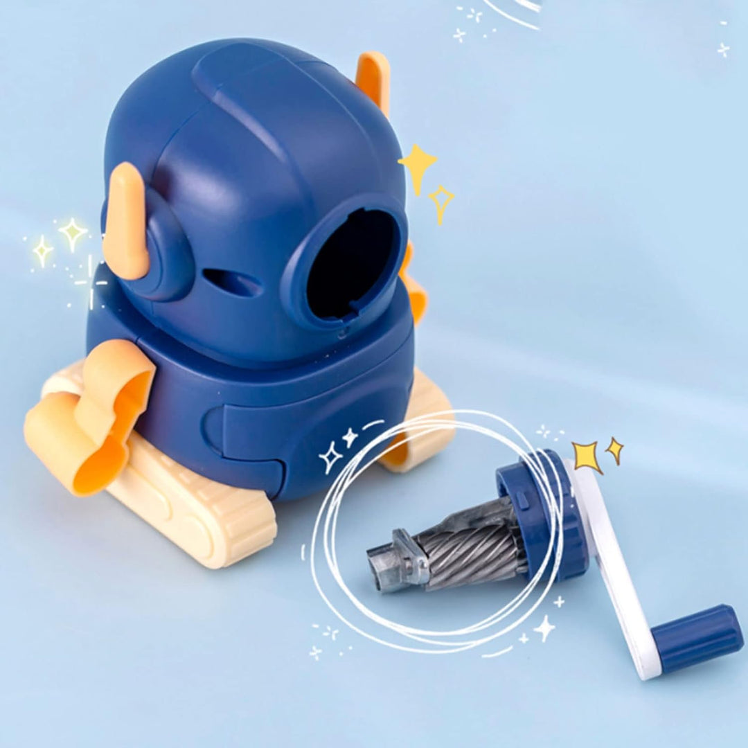 Smart Robbot Shape  Mechanical Pencil Sharpener.