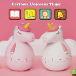 Load image into Gallery viewer, Unicorn Theme timer clock. - TinyBo
