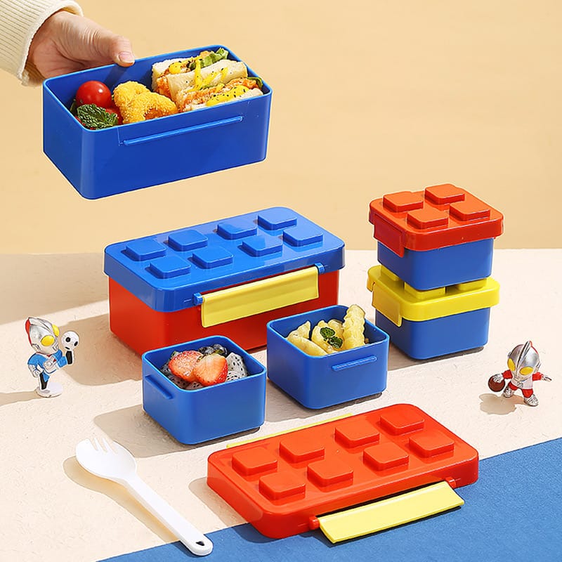 LEGO Bento Lunch Box for Kids - Leakproof, Stackable 
